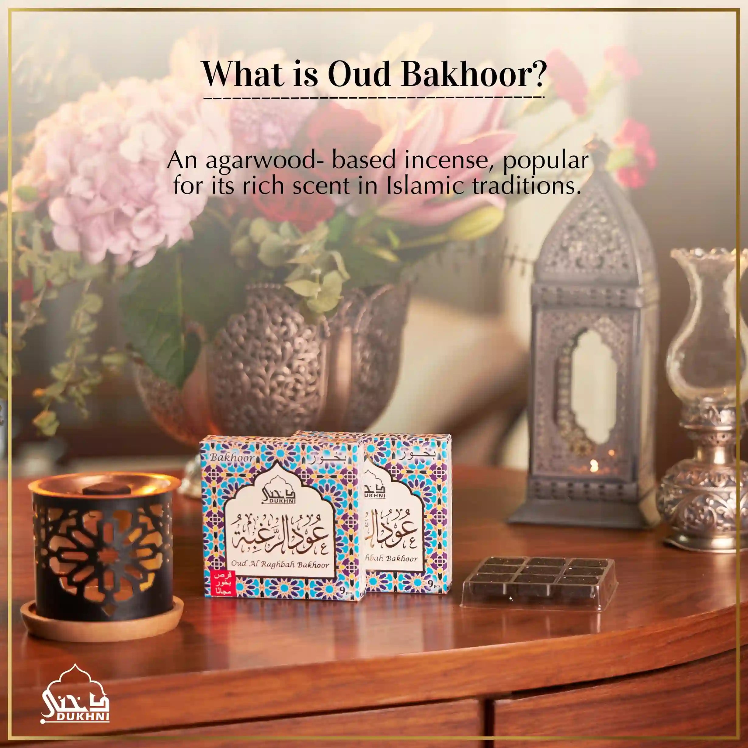 Easy to use bakhoor for home from Arabia