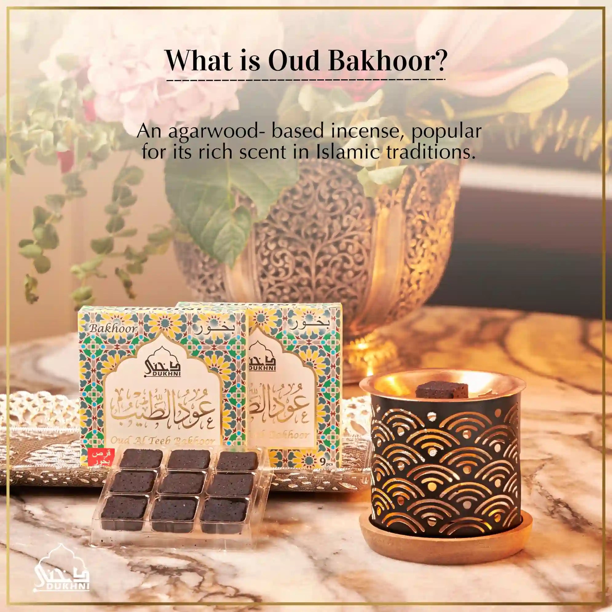 Easy to use bakhoor for home from Arabia