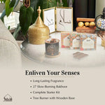 Oud Ya Aini Al Ibtisam Al Khaleeji Bakhoor Long Lasting Fragrance Luxurious Bakhoor Starter Kit Smokeless Burning US