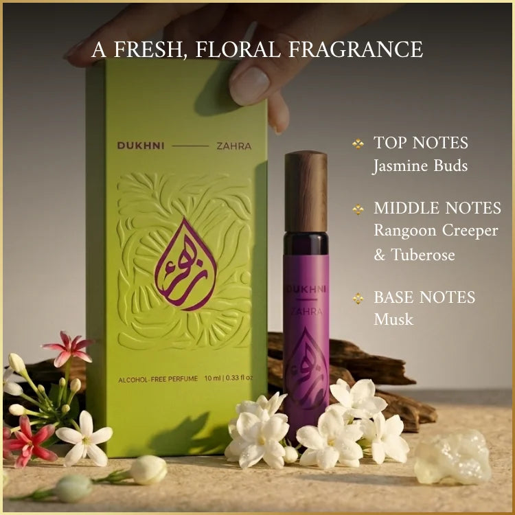 Zahra | 10 ml | Non-Alcoholic Perfume Spray