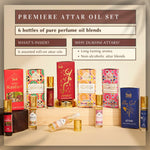 6 6ml Premium Non Alcoholic Arabic Roll On Perfume Oils And 250ml Oud Ibtisam Room Spray Natural Mist Air Freshner US