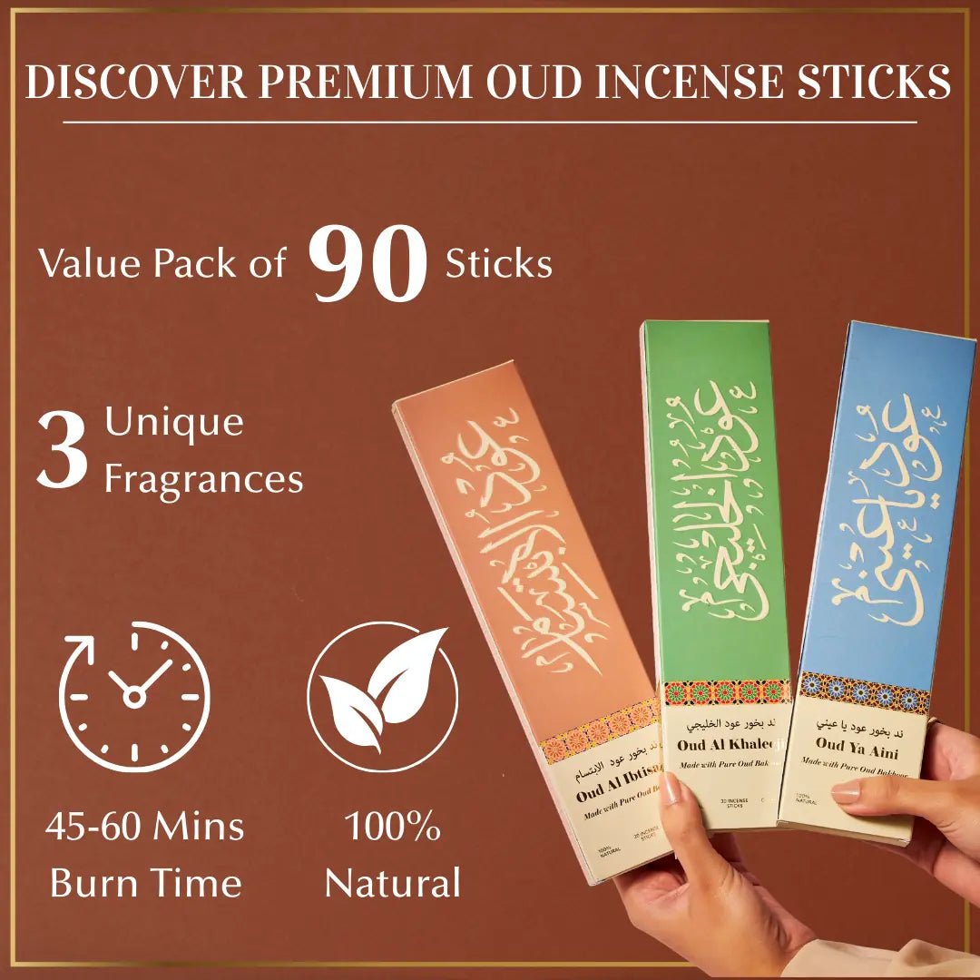 Get 3 Assorted Scents In This Incense Stick Gift Box US