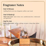 Premium ingredients clean bakhoor no alcohol