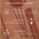 Premium Oud Sticks 90 pcs assorted fragrance pack 