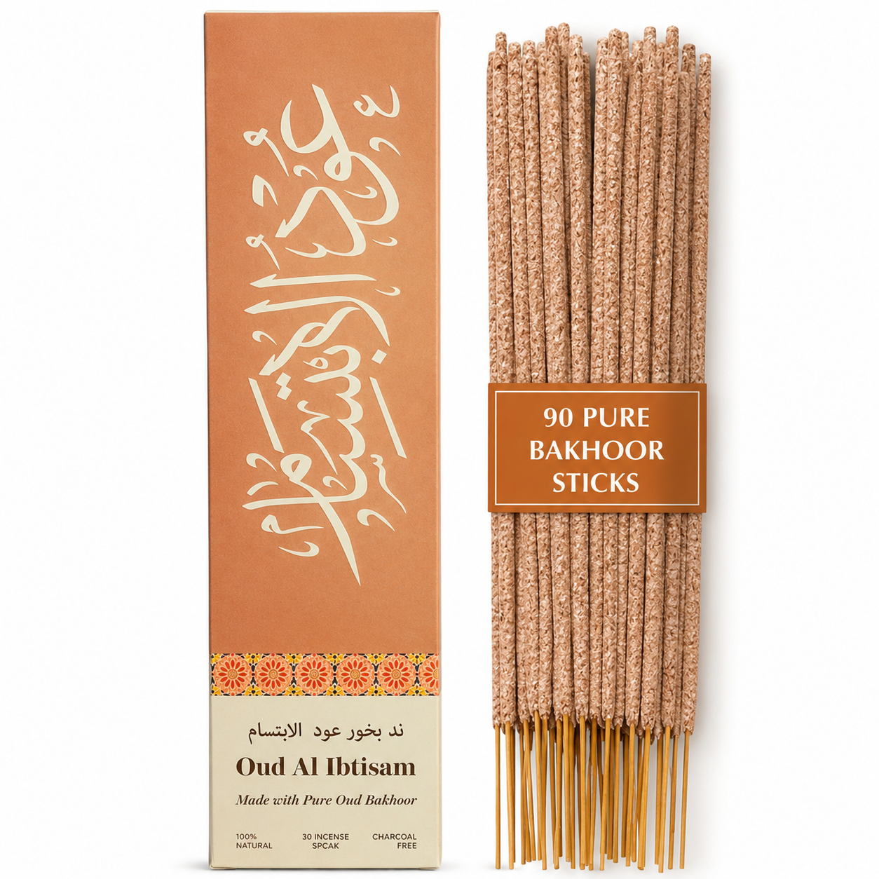 Oud Al Ibtisam Bakhoor Sticks Set | Arabic Pure Oudh Incense