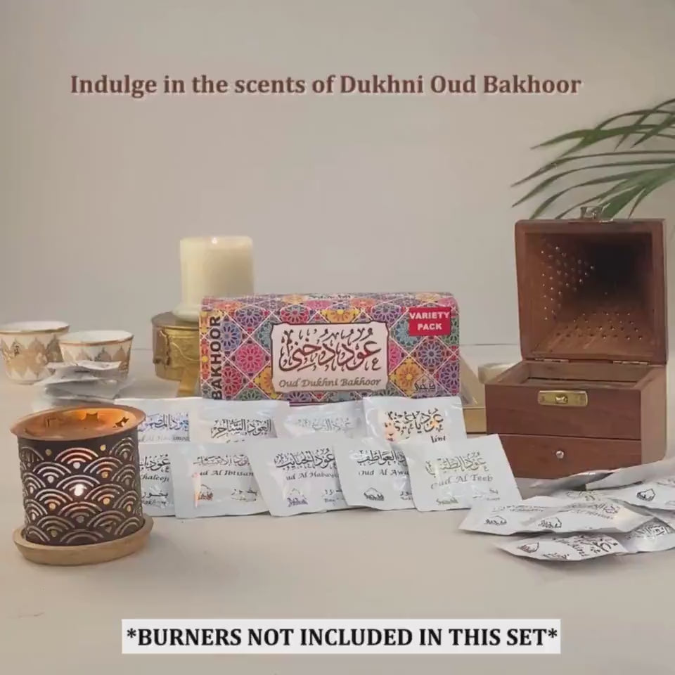 Dukhni Oud Bakhoor Refill Pack Assorted Scents US